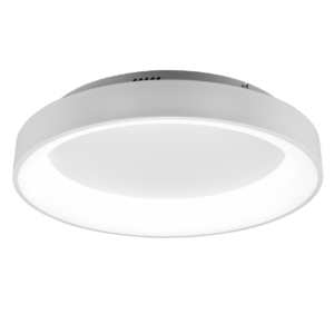 Φωτιστικό Οροφής Trio Lighting LED 48W  Λευκό Ματ Μεταλλικό Dimmable 5600lm 2700 – 6000K  671290131