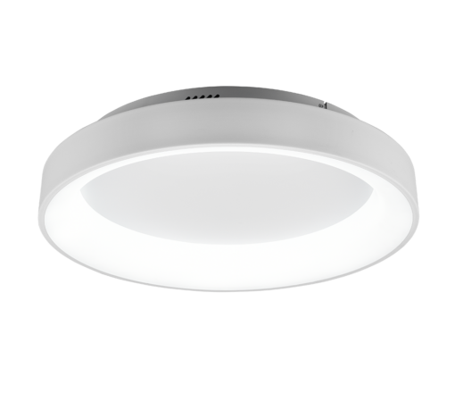 Φωτιστικό Οροφής Trio Lighting LED 48W  Λευκό Ματ Μεταλλικό Dimmable 5600lm 2700 – 6000K  671290131