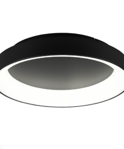 Φωτιστικό Οροφής Trio Lighting LED 48W Μαύρο Ματ Μεταλλικό Dimmable 5600lm 2700 – 6000K 671290132