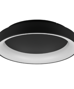 Φωτιστικό Οροφής Trio Lighting LED 48W Μαύρο Ματ Μεταλλικό Dimmable 5600lm 2700 – 6000K 671290132