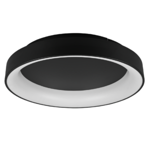 Φωτιστικό Οροφής Trio Lighting LED 48W  Μαύρο Ματ Μεταλλικό Dimmable 5600lm 2700 – 6000K  671290132
