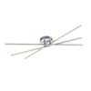 Φωτιστικό Οροφής Trio Lighting LED 8,5W  Νίκελ Ματ Μεταλλικό Step Dimmable 950lm 3000K  671610307