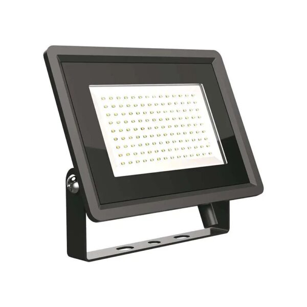 100W LED Προβολέας Μαύρο Σώμα V-TAC Θερμό 3000K - 6721