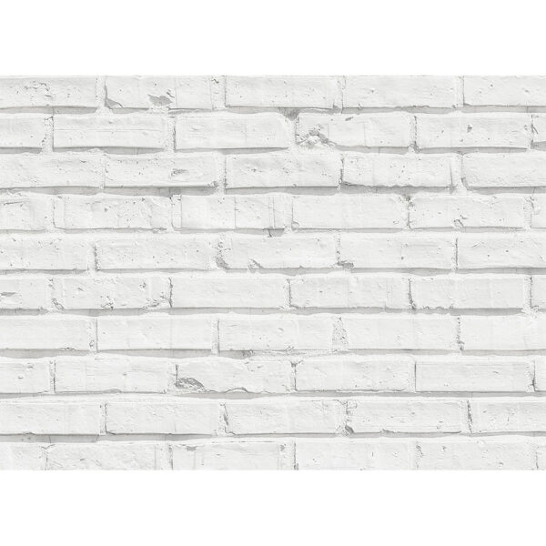 White Bricks L πλάτη προστασίας τοίχου εστιών κουζίνας Ango - 67214