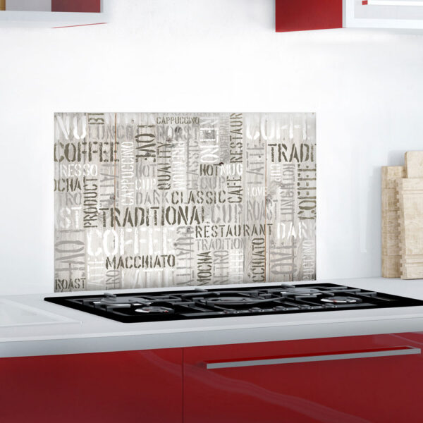 Coffee L πλάτη προστασίας τοίχου εστιών κουζίνας Ango – 67250