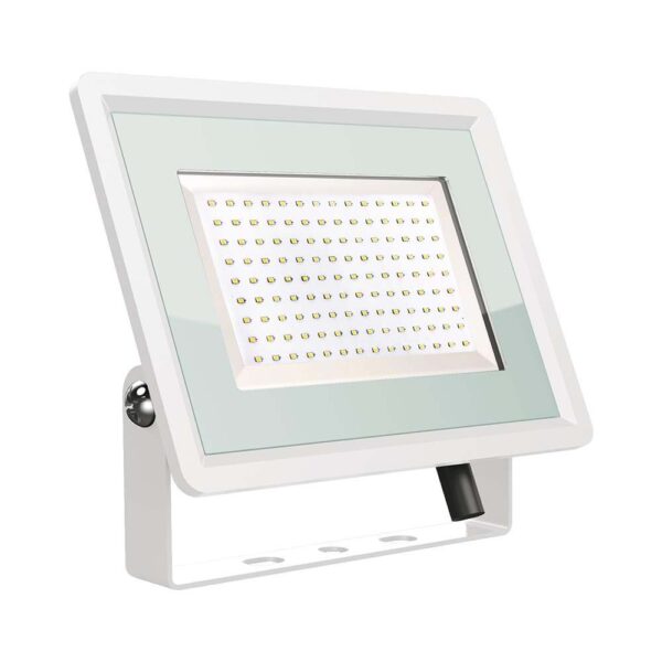 100W LED Προβολέας Λευκό Σώμα V-TAC IP65 Ψυχρό 6500K - 6726