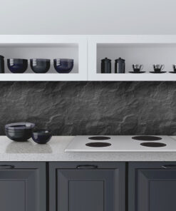 Anthracite πλάτη προστασίας τοίχων κουζίνας και μπάνιου Ango – 67322