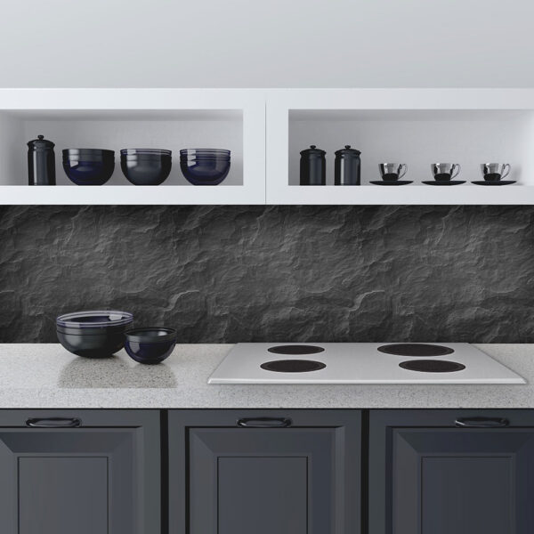 Anthracite πλάτη προστασίας τοίχων κουζίνας και μπάνιου Ango – 67322