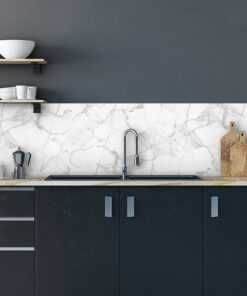 White Marble πλάτη προστασίας τοίχων κουζίνας και μπάνιου Ango – 67323