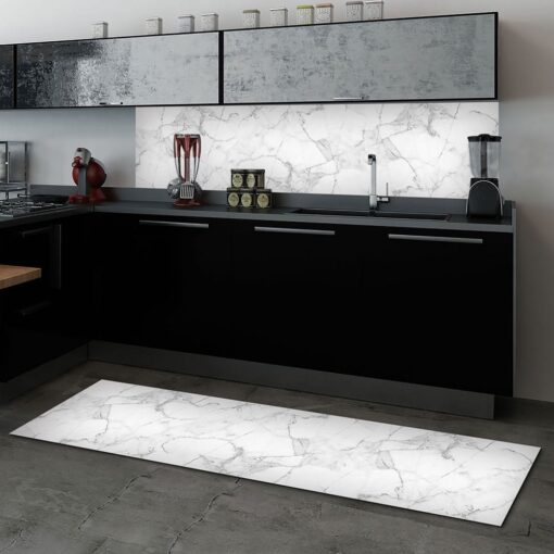 White Marble πλάτη προστασίας τοίχων κουζίνας και μπάνιου Ango – 67323