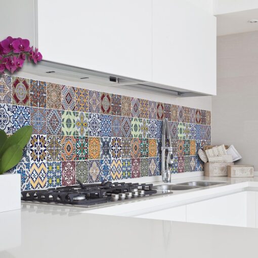 Azulejos πλάτη προστασίας τοίχων κουζίνας και μπάνιου Ango – 67324