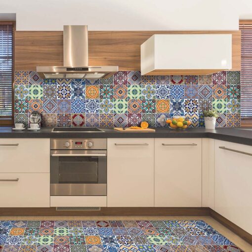 Azulejos πλάτη προστασίας τοίχων κουζίνας και μπάνιου Ango – 67324