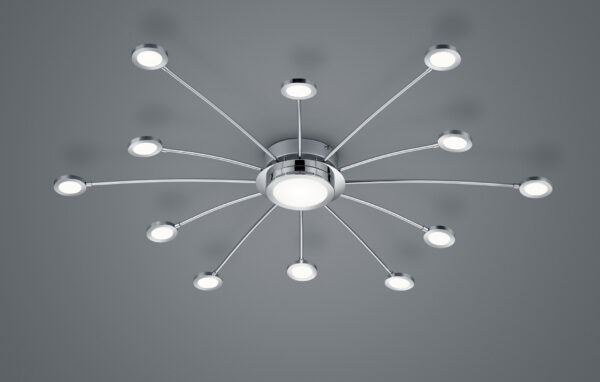 Φωτιστικό Οροφής Trio Lighting LED 2,1W  Χρώμιο Μεταλλικό Dimmable 200lm 3000 – 6500K  673311306