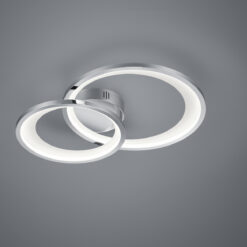 Φωτιστικό Οροφής Trio Lighting LED 29W Χρώμιο Μεταλλικό Step Dimmable 2650lm 3000K 673810206