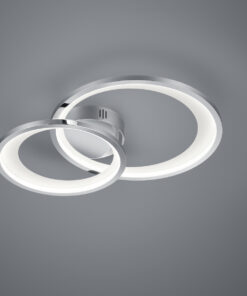 Φωτιστικό Οροφής Trio Lighting LED 29W Χρώμιο Μεταλλικό Step Dimmable 2650lm 3000K 673810206