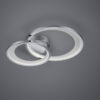 Φωτιστικό Οροφής Trio Lighting LED 29W  Χρώμιο Μεταλλικό Step Dimmable 2650lm 3000K  673810206