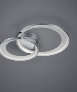 Φωτιστικό Οροφής Trio Lighting LED 29W Χρώμιο Μεταλλικό Step Dimmable 2650lm 3000K 673810206