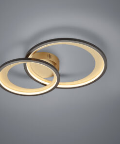 Φωτιστικό Οροφής Trio Lighting LED 29W Μαύρο Ματ Μεταλλικό Step Dimmable 2650lm 3000K 673810232