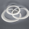 Φωτιστικό Οροφής Trio Lighting  LED 36W Χρώμιο Μεταλλικό Step Dimmable 4300lm  3000K – 673810306