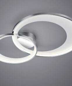 Φωτιστικό Οροφής Trio Lighting LED 36W Χρώμιο Μεταλλικό Step Dimmable 3250lm 3000K 673890206