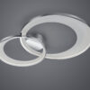 Φωτιστικό Οροφής Trio Lighting LED 36W  Χρώμιο Μεταλλικό Step Dimmable 3250lm 3000K  673890206
