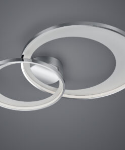 Φωτιστικό Οροφής Trio Lighting LED 36W Χρώμιο Μεταλλικό Step Dimmable 3250lm 3000K 673890206