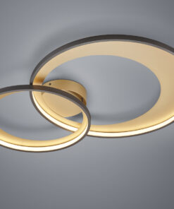 Φωτιστικό Οροφής Trio Lighting LED 36W Μαύρο Ματ Μεταλλικό Step Dimmable 3250lm 3000K 673890232