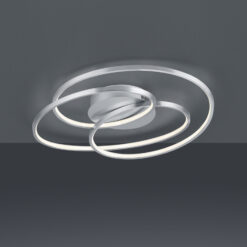 Φωτιστικό Οροφής Trio Lighting LED 38,5W Νίκελ Ματ Μεταλλικό Step Dimmable 3850lm 3000K 673916007