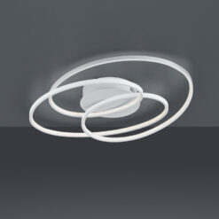 Φωτιστικό Οροφής Trio Lighting LED 38,5W  Λευκό Ματ Μεταλλικό Step Dimmable 3850lm 3000K  673916031