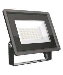 30W LED Προβολέας Μαύρο Σώμα V-TAC IP65 Θερμό 3000K – 6743