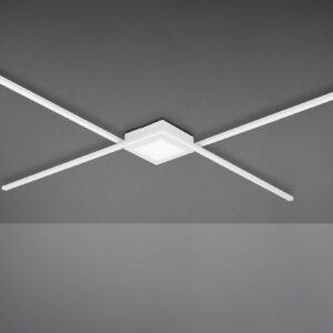 Φωτιστικό Οροφής Trio Lighting LED 27W  Λευκό Ματ Μεταλλικό Step Dimmable 3300lm 4000K  674410331