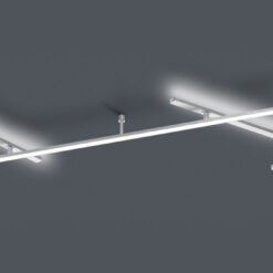 Φωτιστικό Οροφής Trio Lighting LED 6W Νίκελ Ματ Μεταλλικό Step Dimmable 650lm 3000K 674610507