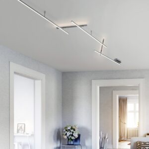 Φωτιστικό Οροφής Trio Lighting LED 6W  Νίκελ Ματ Μεταλλικό Step Dimmable 650lm 3000K  674610507
