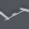 Φωτιστικό Οροφής Trio Lighting LED 20W  Νίκελ Ματ Μεταλλικό Step Dimmable 2150lm 3000K  674610707