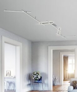 Φωτιστικό Οροφής Trio Lighting LED 20W Νίκελ Ματ Μεταλλικό Step Dimmable 2150lm 3000K 674610707