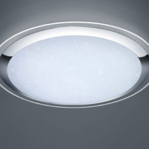 Φωτιστικό Οροφής Trio Lighting LED 95W  Λευκό Πλαστικό Dimmable 9600lm 3000 – 5500K  675610106