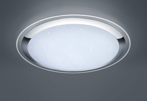 Φωτιστικό Οροφής Trio Lighting LED 95W  Λευκό Πλαστικό Dimmable 9600lm 3000 – 5500K  675610106