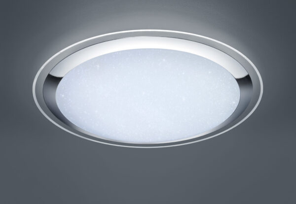Φωτιστικό Οροφής Trio Lighting LED 95W  Λευκό Πλαστικό Dimmable 9600lm 3000 – 5500K  675610106