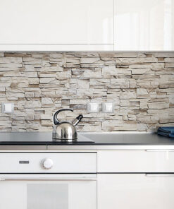 Beige Stones XL πλάτη προστασίας τοίχων κουζίνας και μπάνιου Ango – 67603