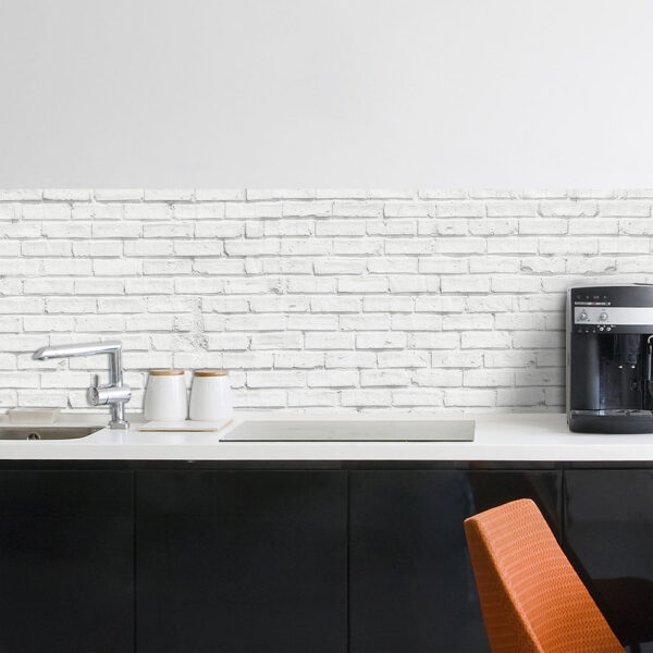 White Bricks XL πλάτη προστασίας τοίχων κουζίνας και μπάνιου Ango – 67606