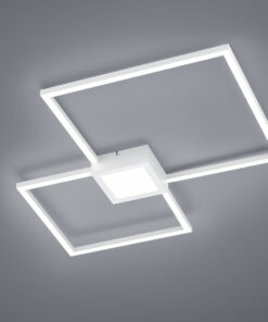 Φωτιστικό Οροφής Trio Lighting HYDRA LED, 28W · 3200lm, 4000K Λευκό Ματ Μεταλλικό, Step Dimmable – 676240331