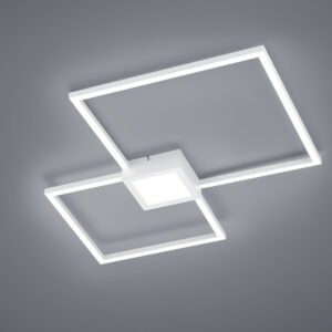 Φωτιστικό Οροφής Trio Lighting HYDRA LED, 28W · 3200lm, 4000K Λευκό Ματ Μεταλλικό, Step Dimmable – 676240331