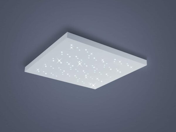 Φωτιστικό Οροφής Trio Lighting LED 36W  Λευκό Ματ Μεταλλικό Dimmable 3300lm 3000 – 6000K  676617531