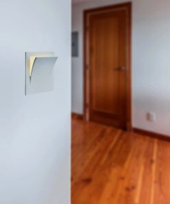Γύψινο επιτοίχιο φωτιστικό Ε14 ορθογώνιο με λευκό σώμα V-TAC – 6767