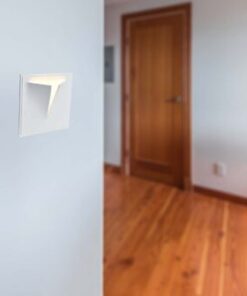 Γύψινο επιτοίχιο φωτιστικό G9 ορθογώνιο με λευκό σώμα V-TAC – 6769