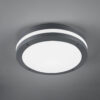 Φωτιστικό Οροφής Trio Lighting LED 12W  Ανθρακί Πλαστικό 1000lm 3000K IP54 676960142