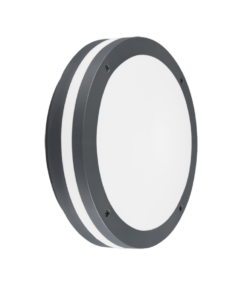 Φωτιστικό Οροφής Trio Lighting LED 12W Ανθρακί Πλαστικό 1000lm 3000K IP54 676960142