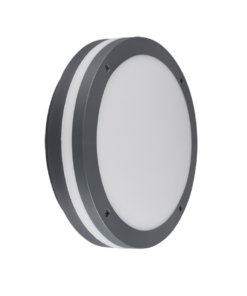 Φωτιστικό Οροφής Trio Lighting LED 12W Ανθρακί Πλαστικό 1000lm 3000K IP54 676960142