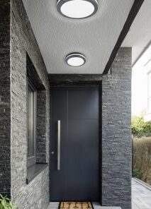 Φωτιστικό Οροφής Trio Lighting LED 12W Ανθρακί Πλαστικό 1000lm 3000K IP54 676960142