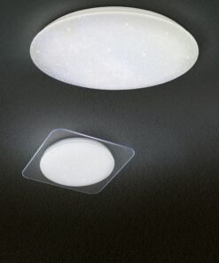 Φωτιστικό Οροφής Trio Lighting LED 80W Λευκό Πλαστικό Dimmable 6400lm 3000 – 5500K 677718000